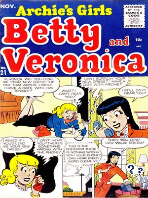 cover image of Archie's Girls: Betty & Veronica (1950), Issue 21